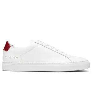 2257 Retro Low - White/Red