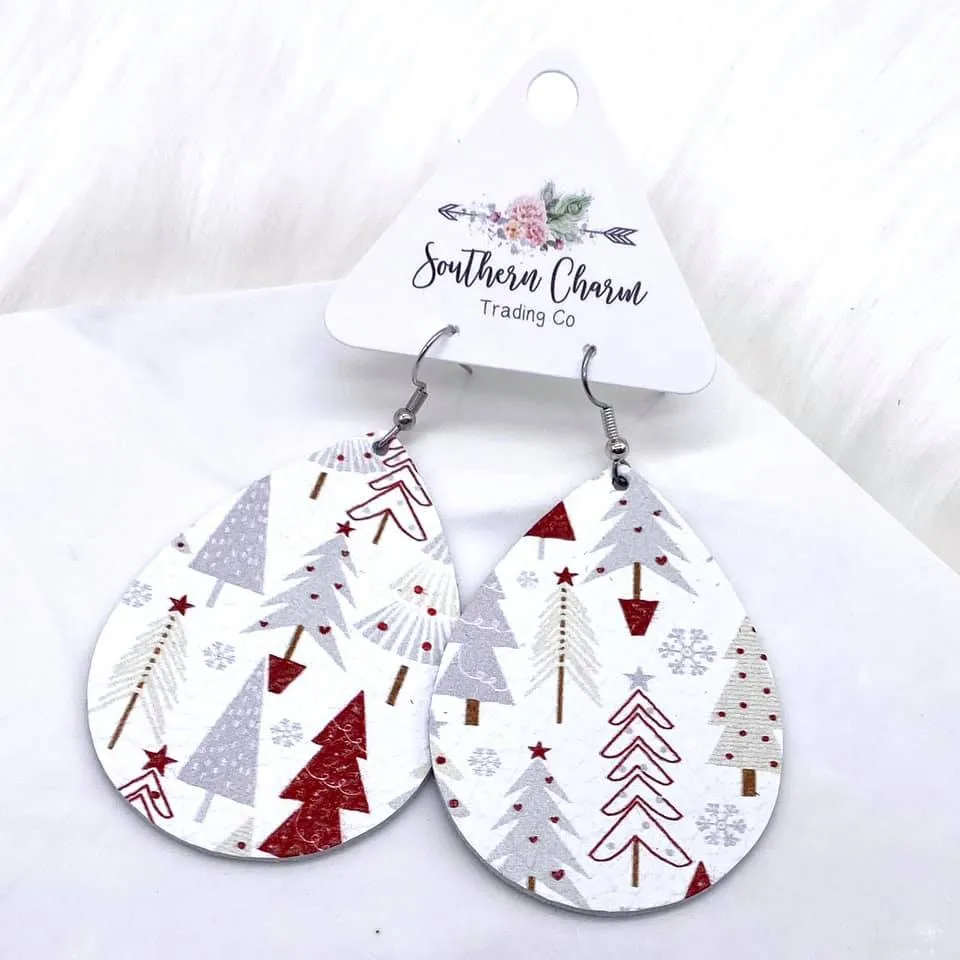 2.5" O' Christmas Tree Collection -Earrings