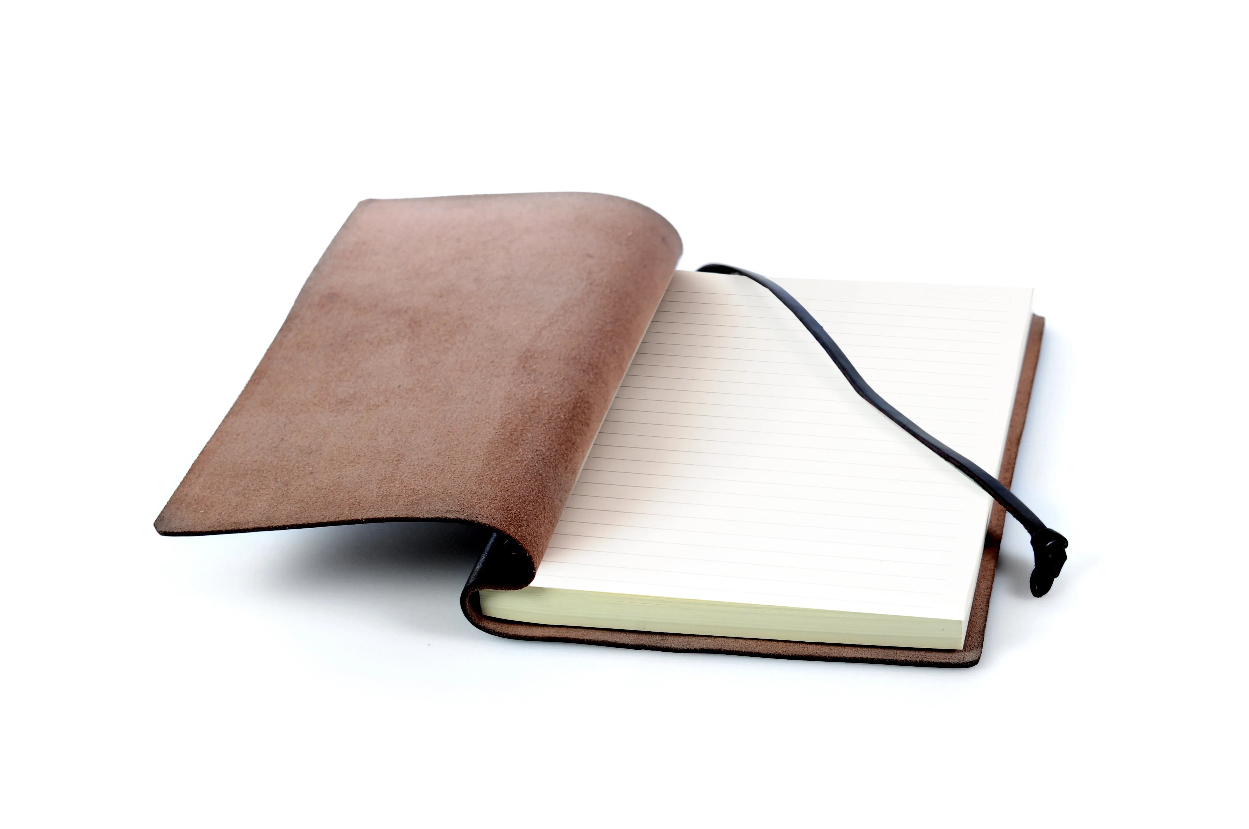 3-Screw Vachetta Leather Journal - Walnut Brown