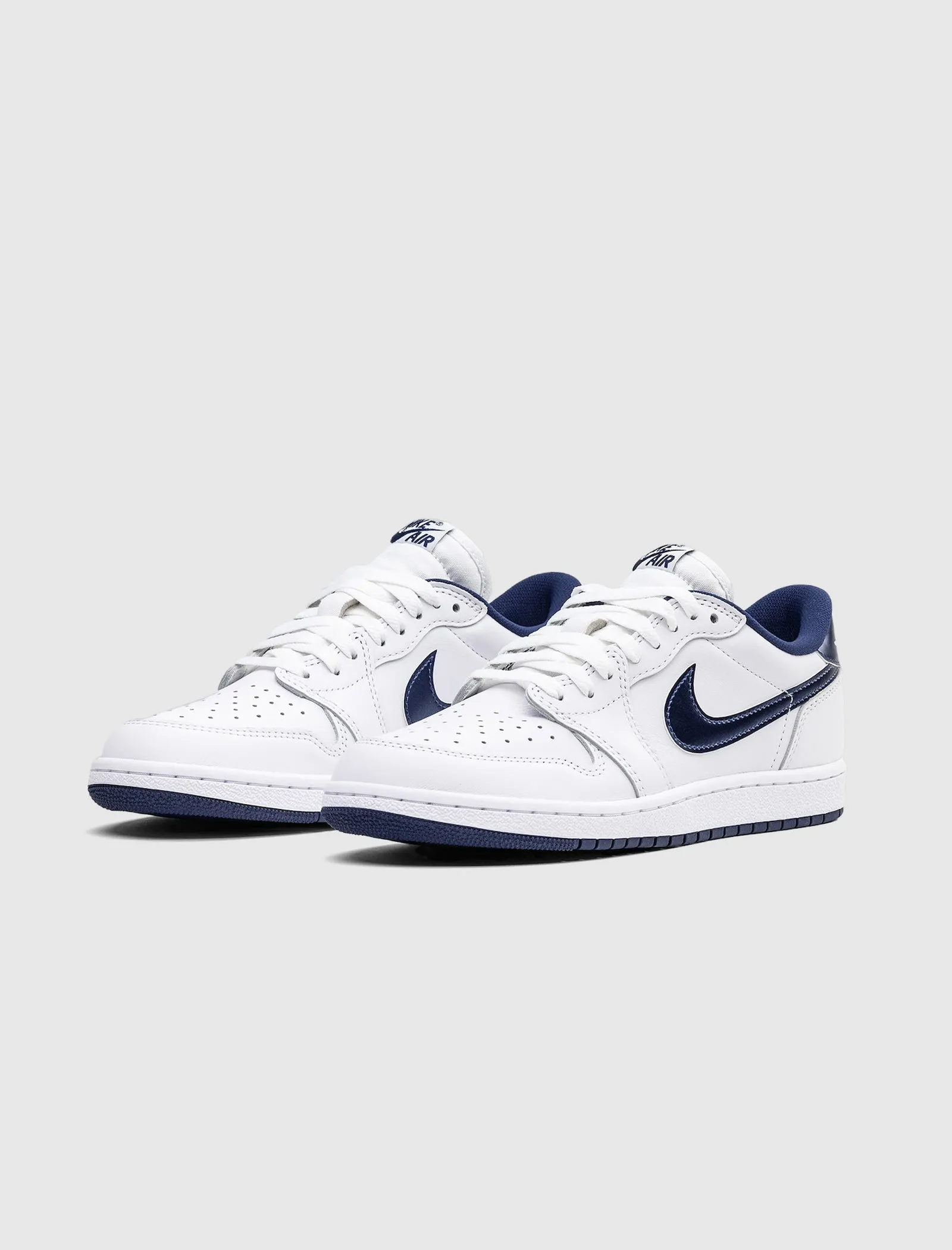 AIR JORDAN 1 LOW 85 "METALLIC NAVY"