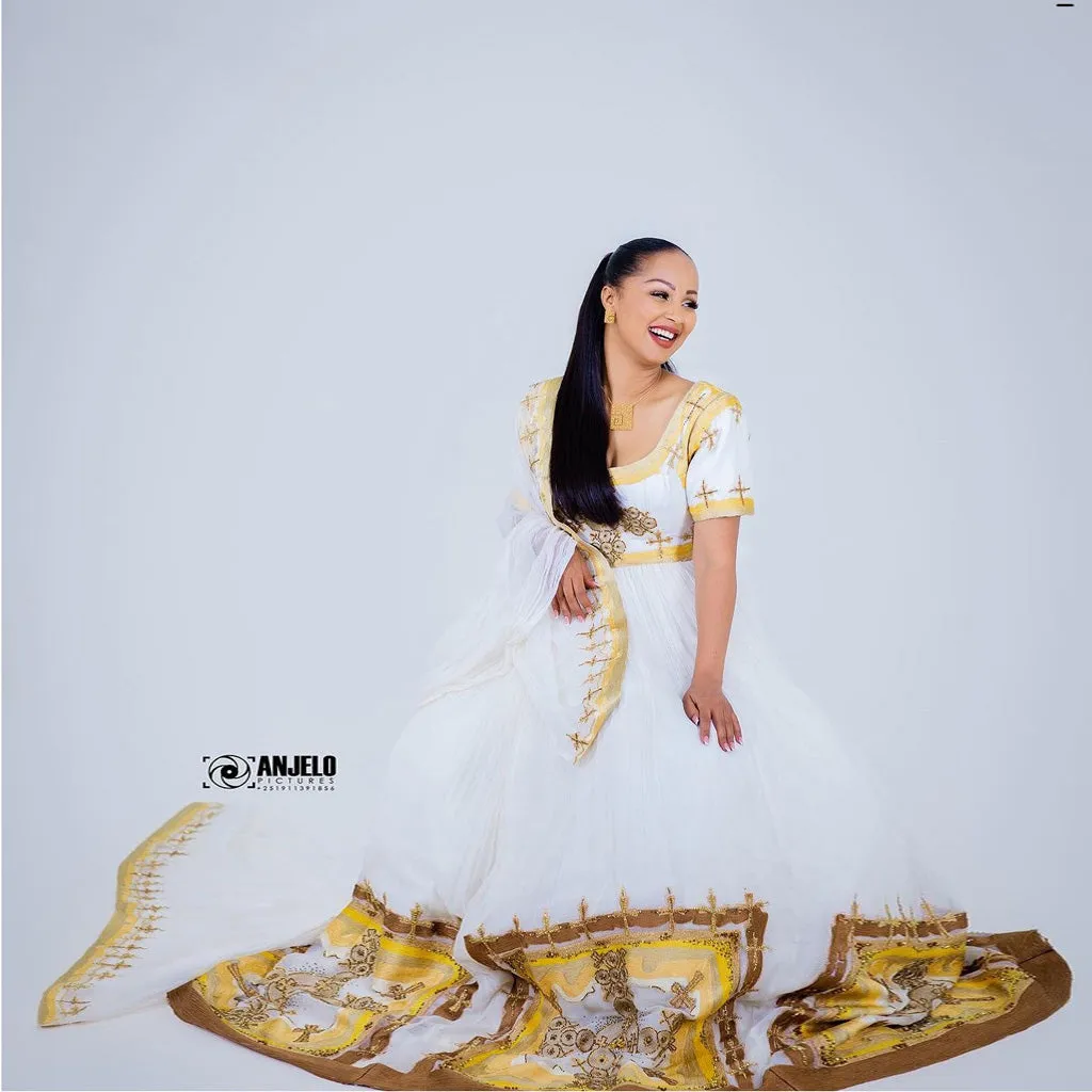 Alem Habesha Wedding Dress