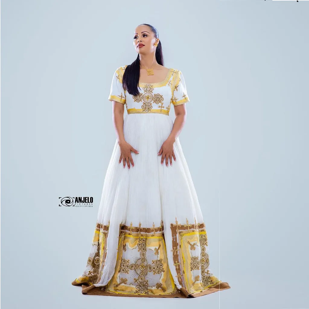 Alem Habesha Wedding Dress