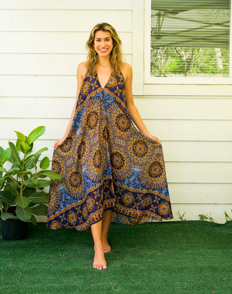 Amara Goddess Boho Maxi Dress