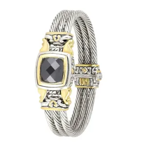 Anvil Collection - Square Cable Magnetic Clasp Bracelet