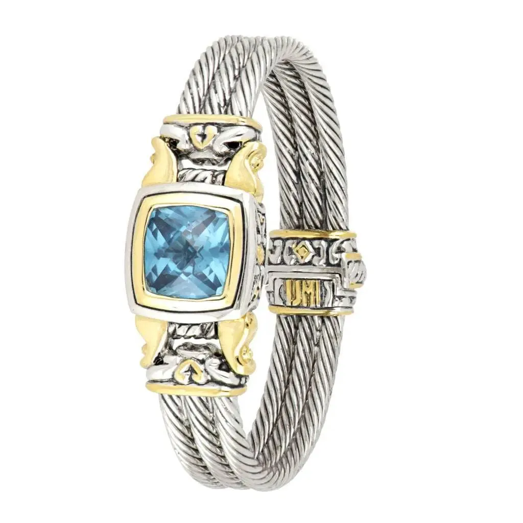Anvil Collection - Square Cable Magnetic Clasp Bracelet