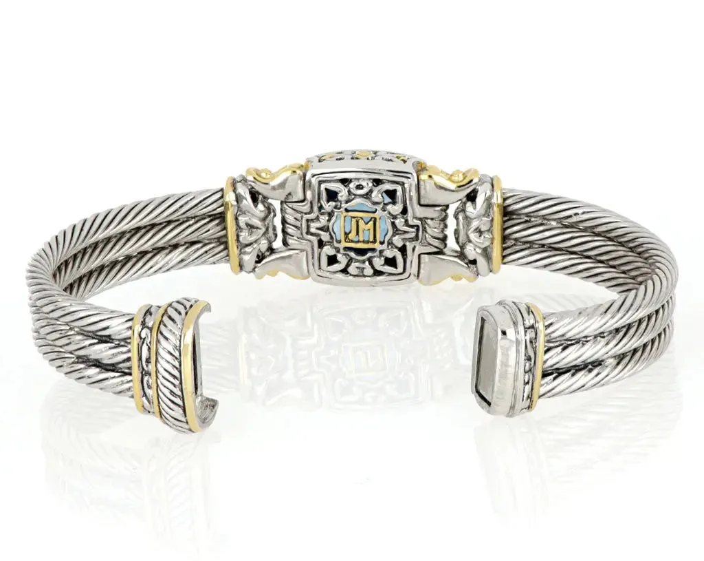 Anvil Collection - Square Cable Magnetic Clasp Bracelet