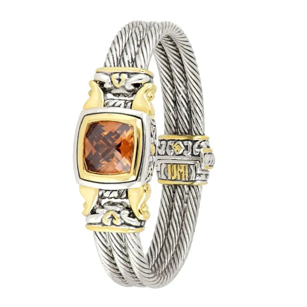 Anvil Collection - Square Cable Magnetic Clasp Bracelet