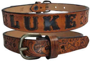 Baby's First "Mustang" Name Belt