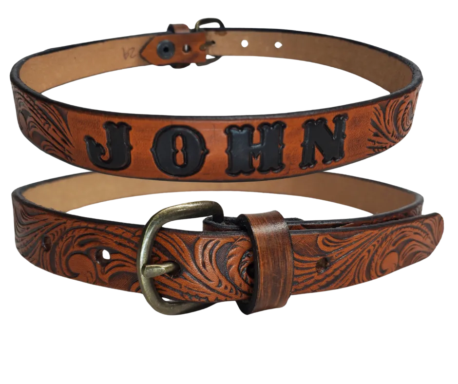 Baby's First "Rustler" Name Belt