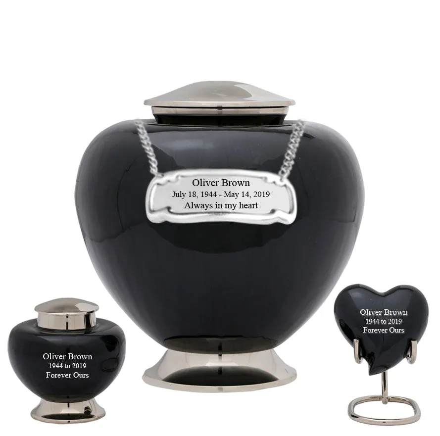 Baroque Shadow Cremation Urn - IUFH106