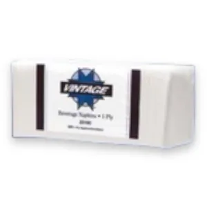 BEVERAGE  NAPKINS WHITE 1PLY 4000CT