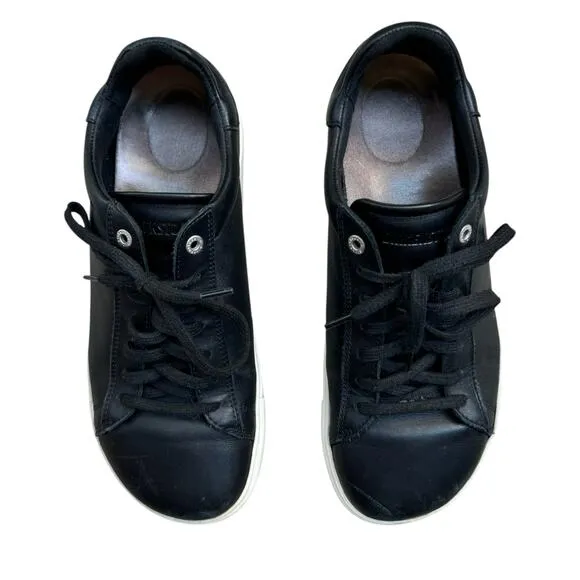 Birkenstock Men's/Unisex Bend Low Black Leather Lace Up Sneaker - Size 42