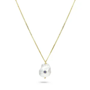 Birthstone Baby Baroque Necklace
