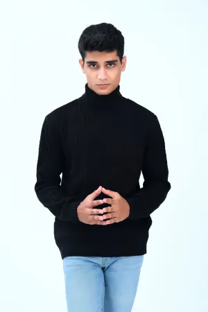 Black High Neck