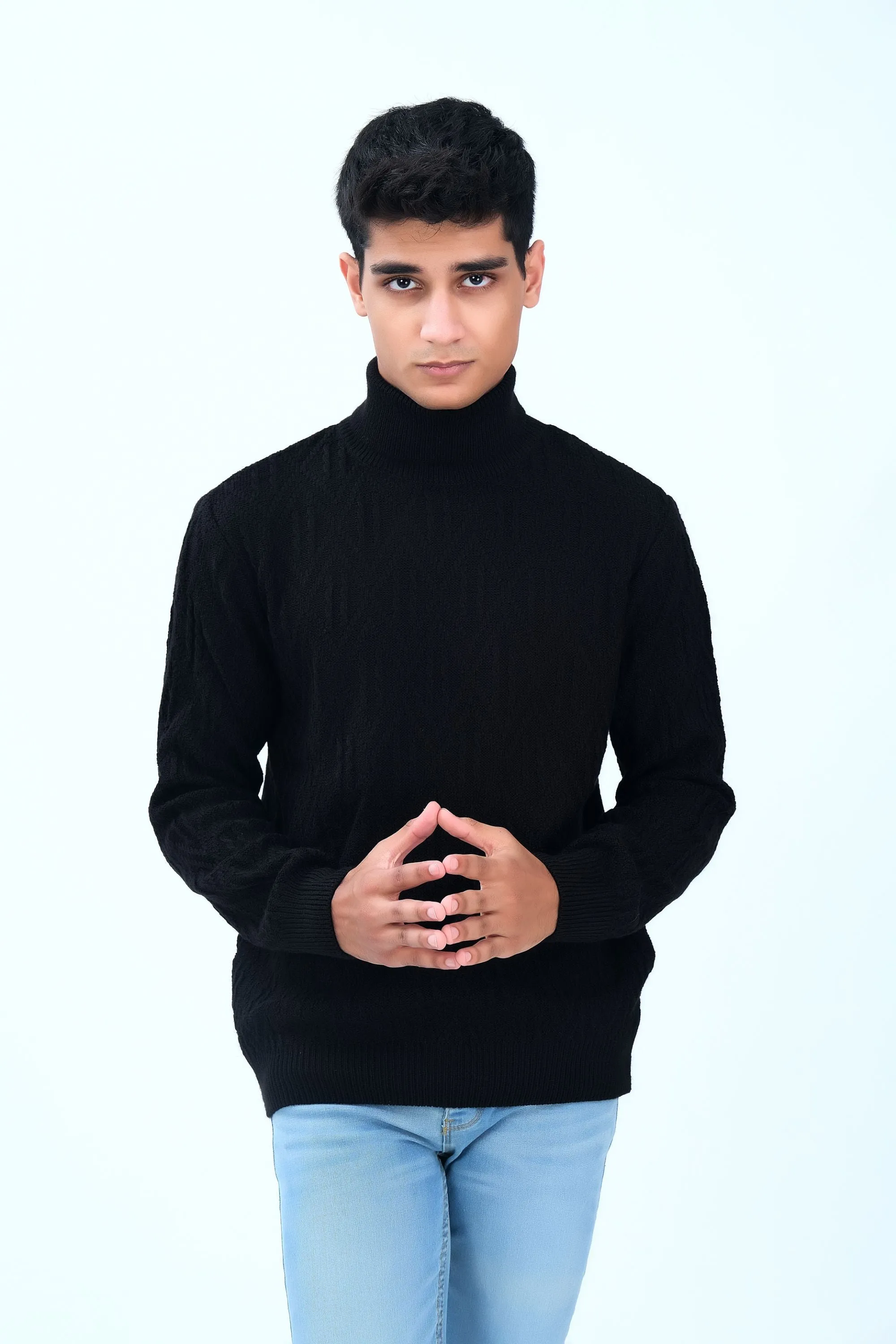 Black High Neck