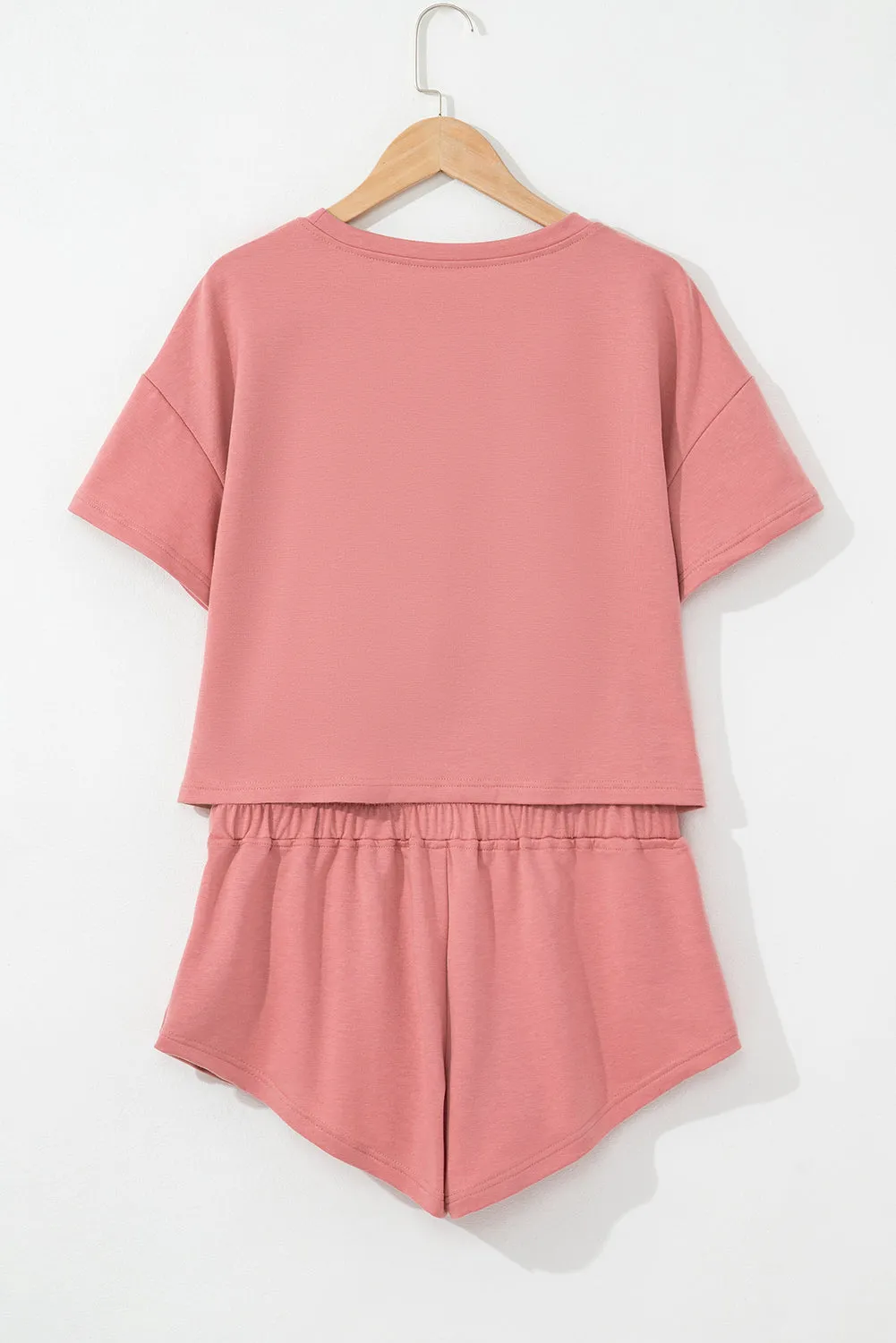 Blossom Cropped Tee & Ruffle Skort Set