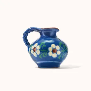 Blue Floral Creamer