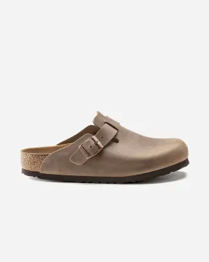Boston Oiled Leather Regular - Tobacco Brown