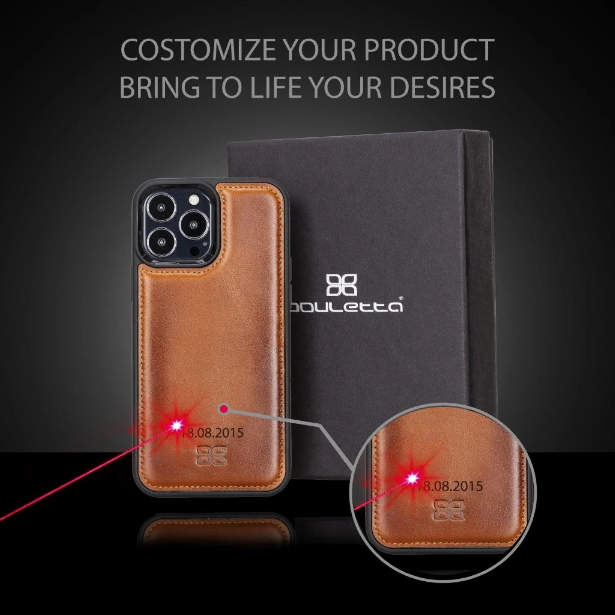 Bouletta Combines, Leather Back Covers, Card Holders and Keyrings for Special Days