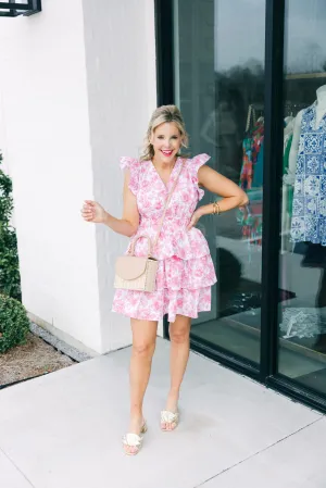 Bridget Ruffle Mini Dress