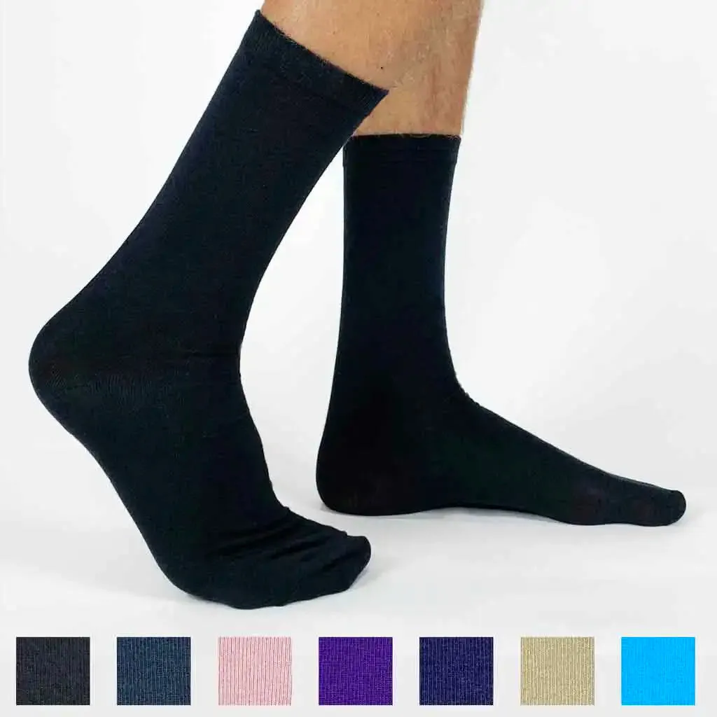 Brother of Bride Socks Custom Printed with the Wedding Date