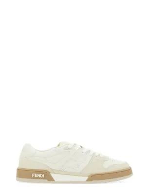 Calf Leather Match Sneakers
