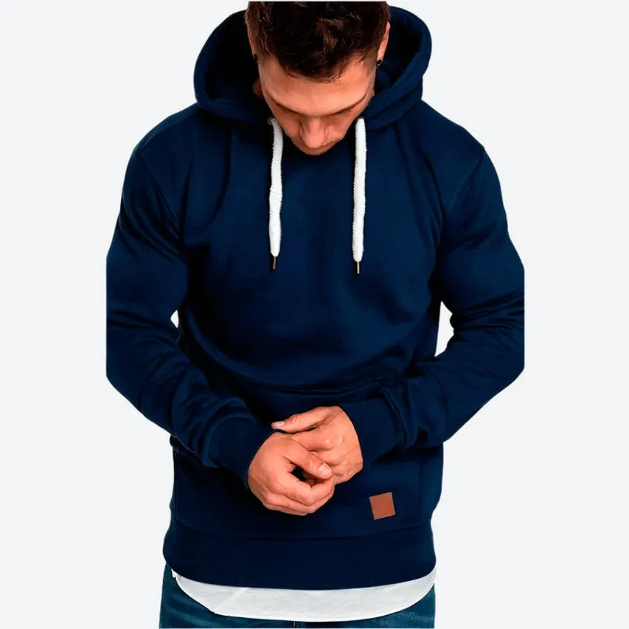 Casual Pullover Hooded Sweatshirts with Pockets