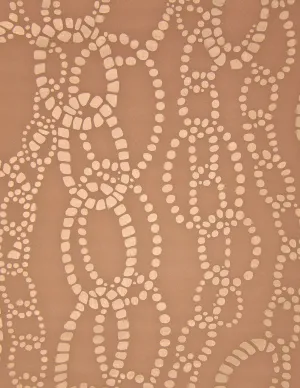 Chain Link Red 484-4 Wallpaper
