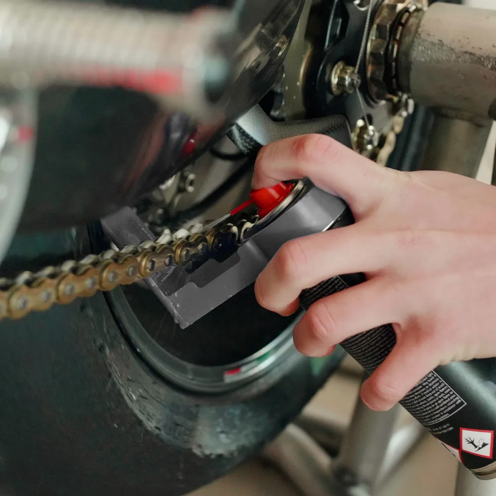 Chain Maintenance:- High End Chain Lube