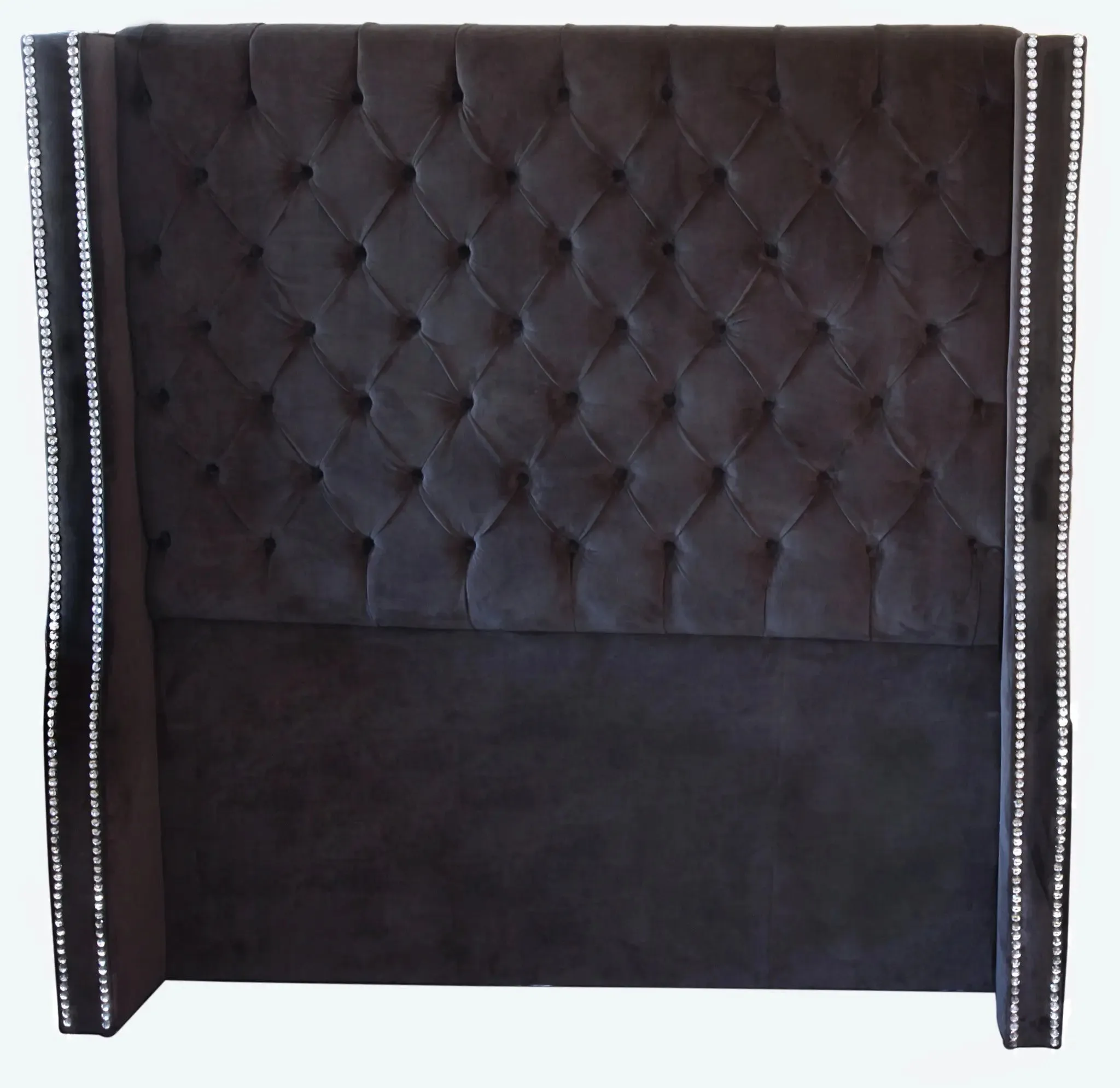 Charcoal Grey Headboard