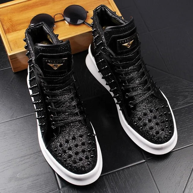 Chaussures bottines luxe en cuir / luxury shoes