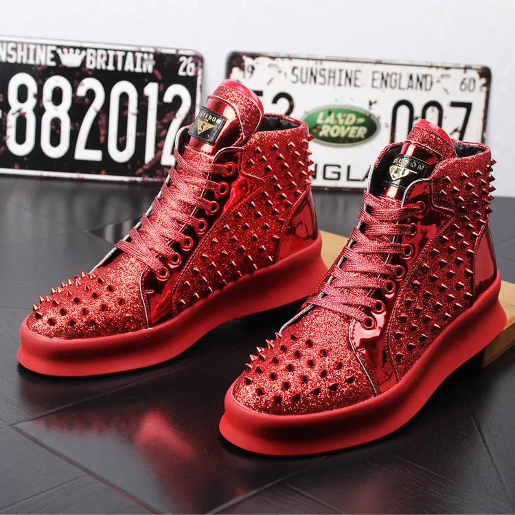 Chaussures bottines luxe en cuir / luxury shoes