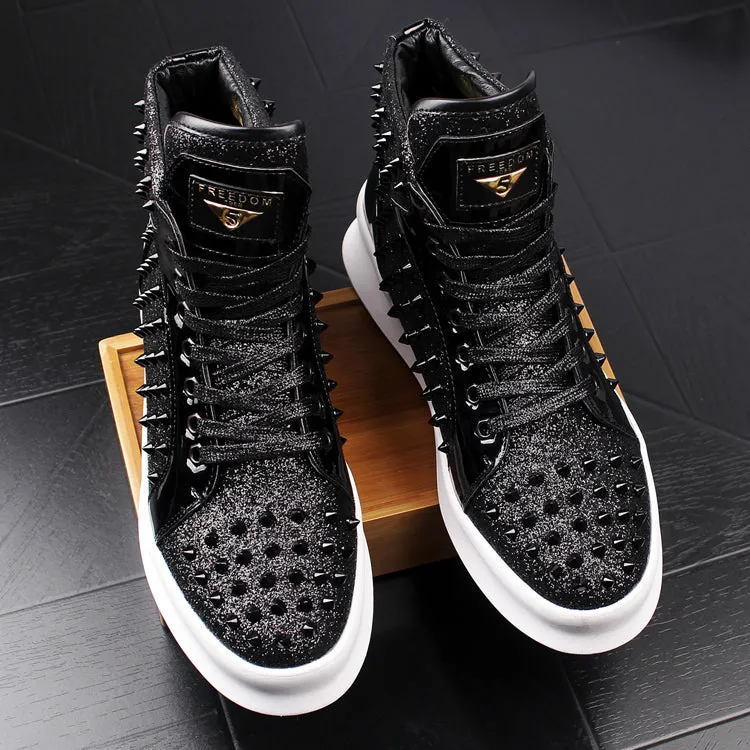 Chaussures bottines luxe en cuir / luxury shoes
