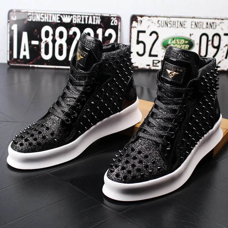 Chaussures bottines luxe en cuir / luxury shoes