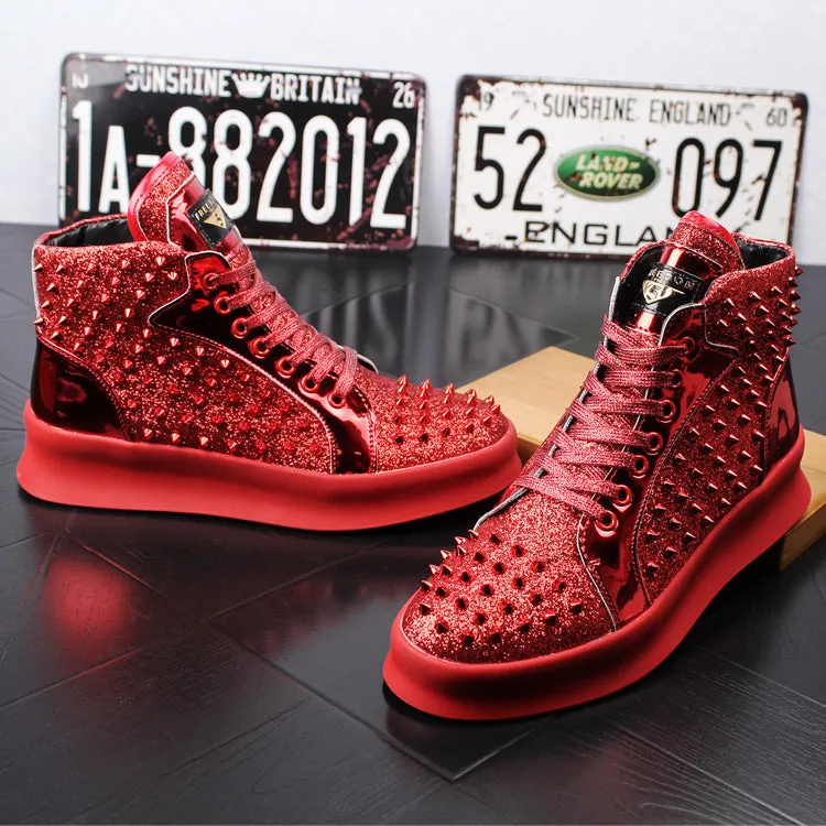 Chaussures bottines luxe en cuir / luxury shoes