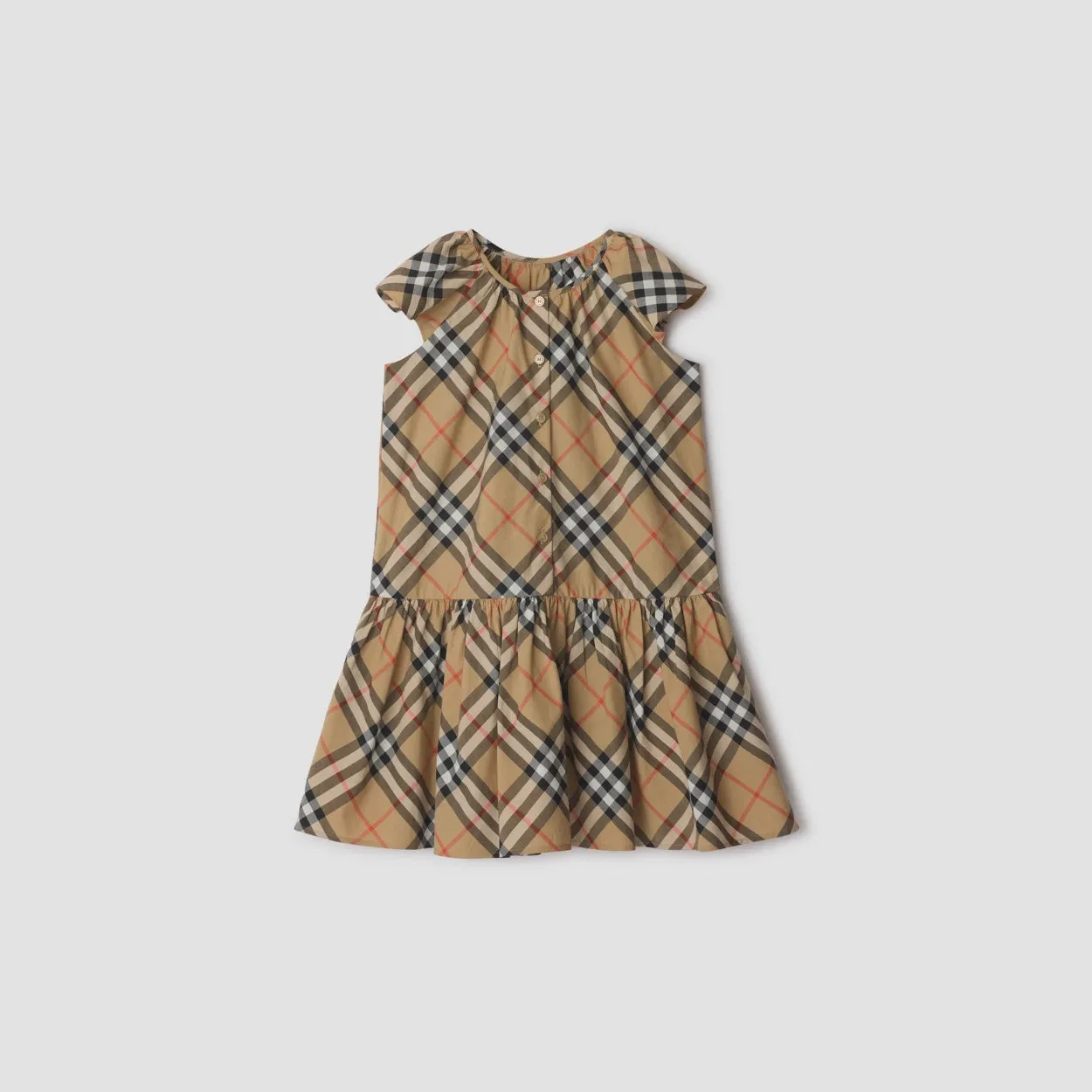 Check Cotton Dress 8100990