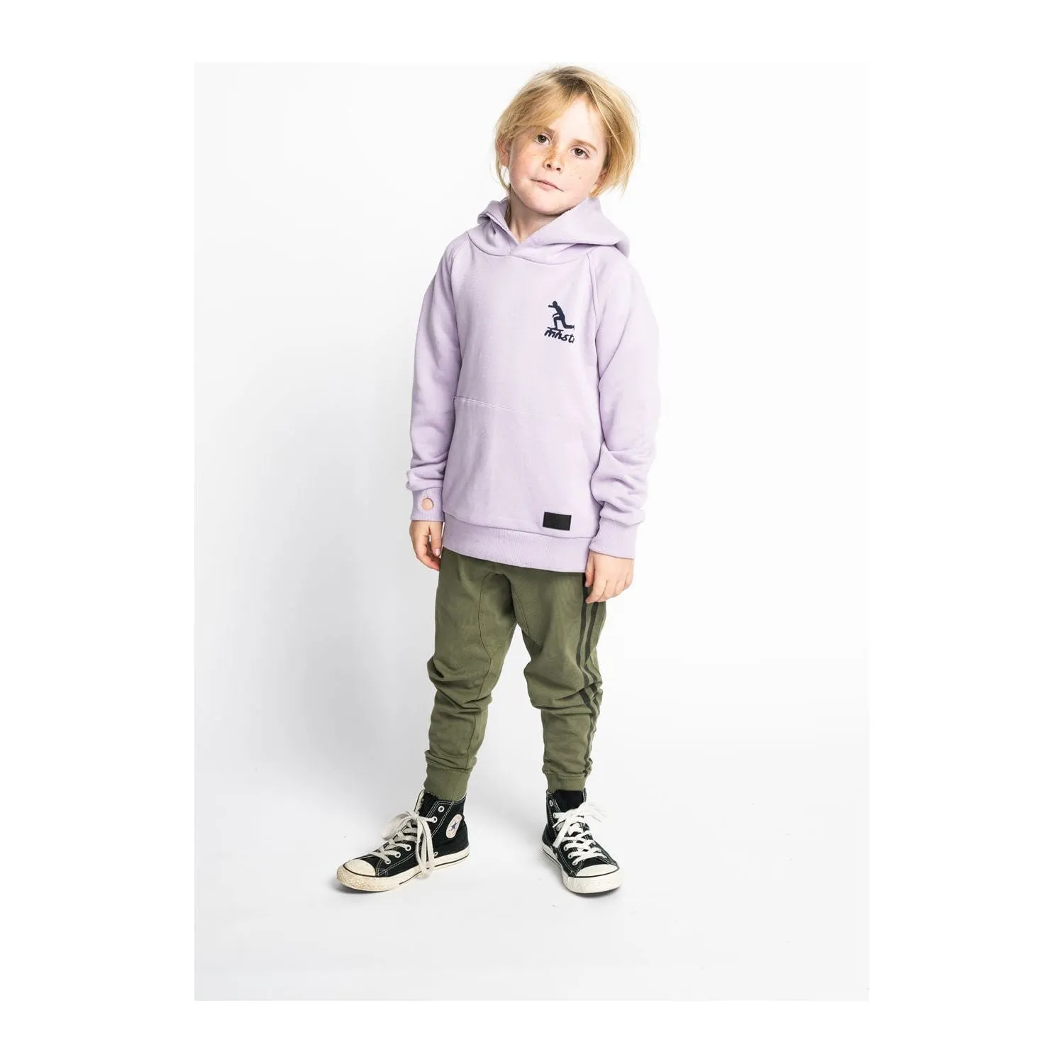 Chest High Hoody - Washed Lilac