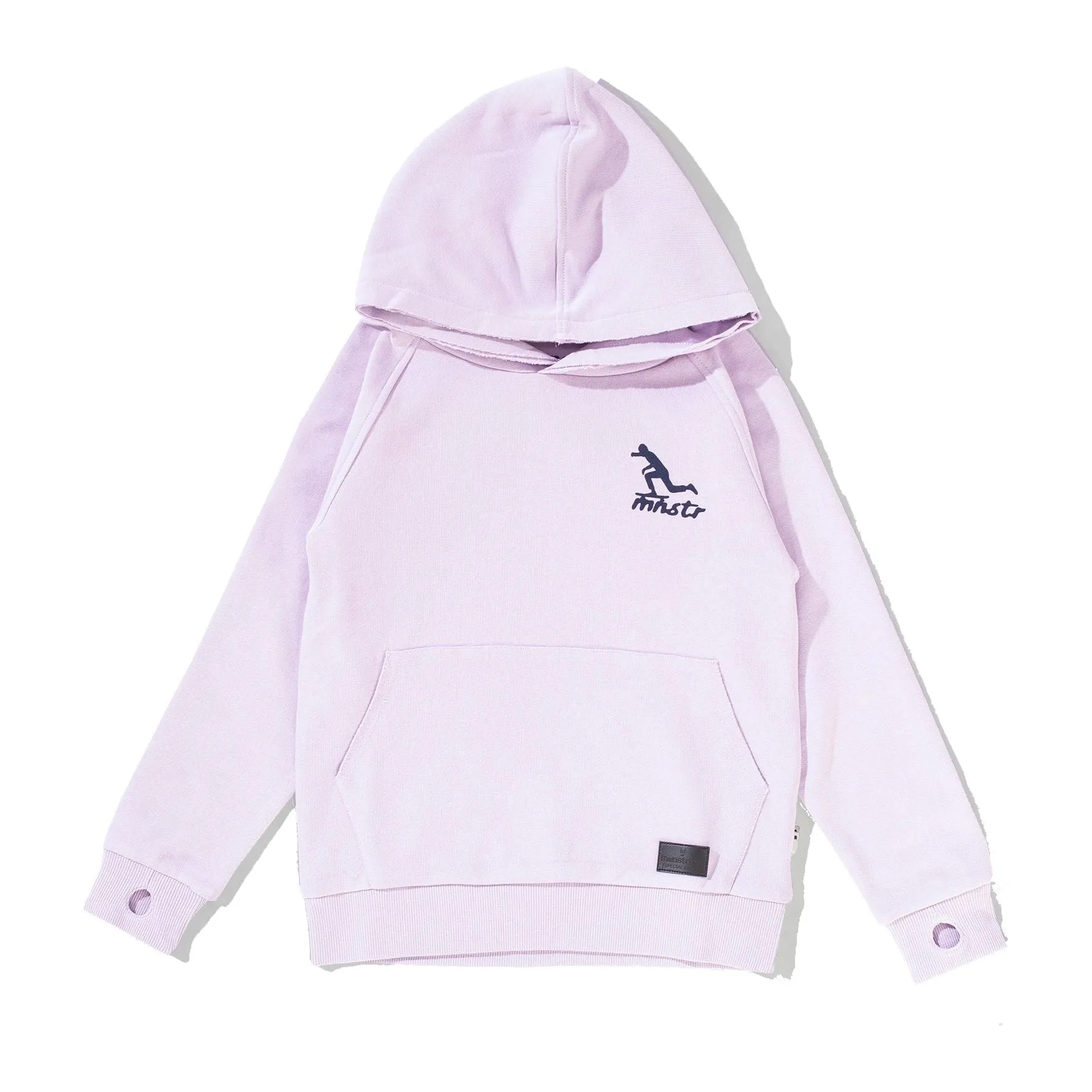 Chest High Hoody - Washed Lilac