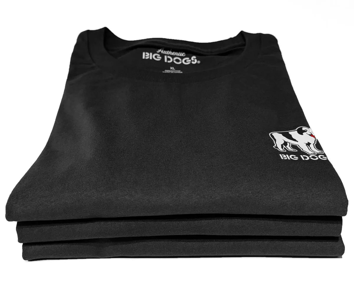 Chest Logo 3 Pack: Black