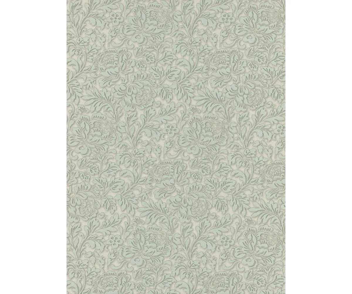 Classic Rose Floral Trail Green 5784-24 Wallpaper