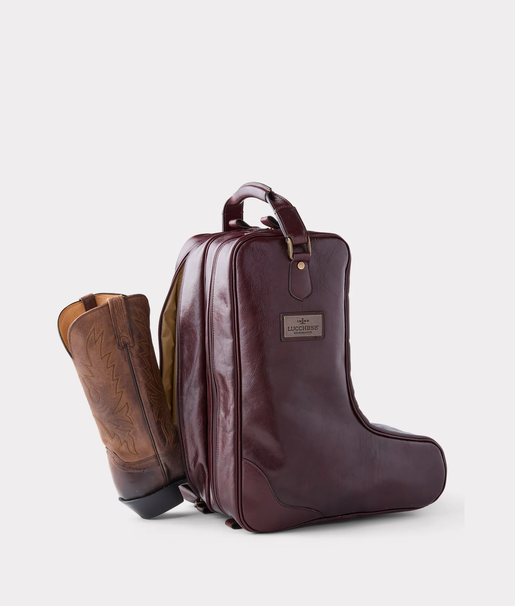Cosimo Boot Bag :: Chocolate