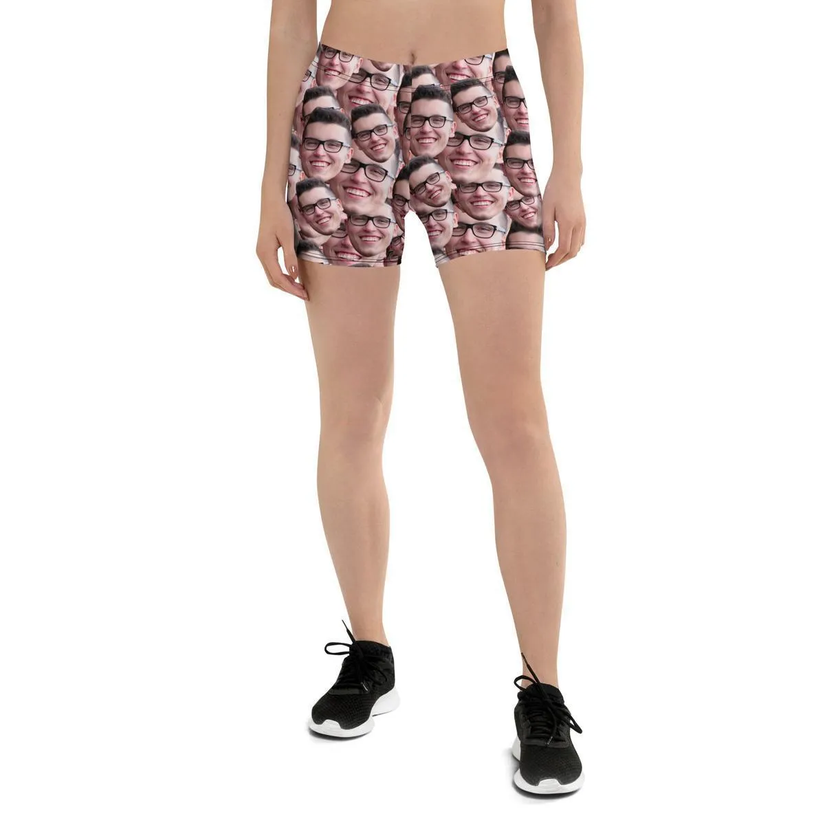 Crazy Faces Women Shorts
