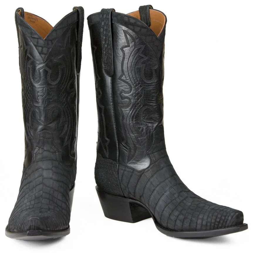 Crocodile Sueded 12" - Black