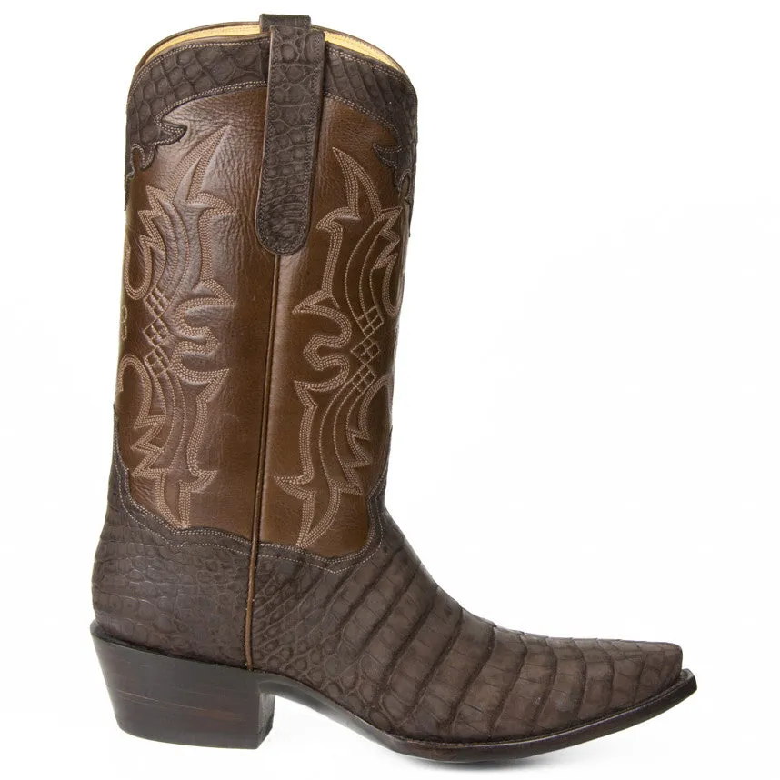 Crocodile Sueded 12" - Brown