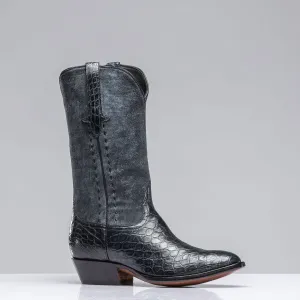 Cruz Western Navy Boot