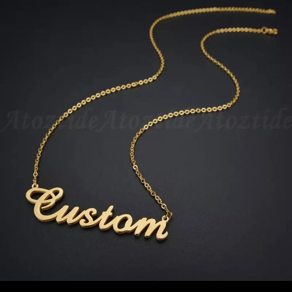 Dainty Personalized Nameplate