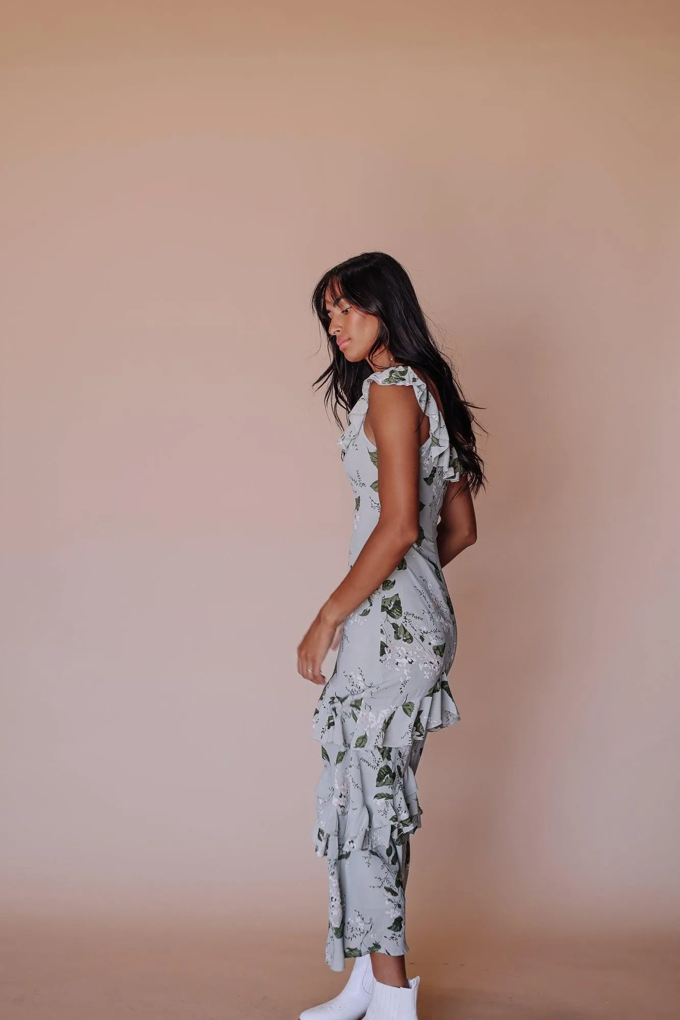 Dalia Fall Midi Dress