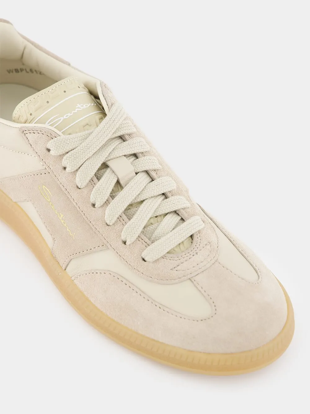 DBS Oly Beige Velvety Sneaker