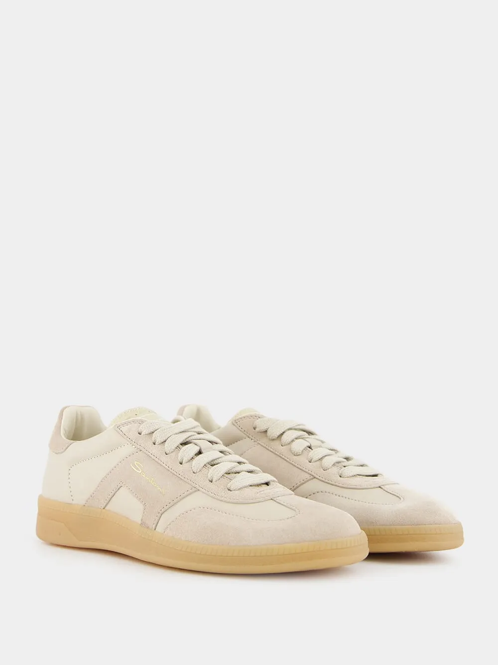 DBS Oly Beige Velvety Sneaker