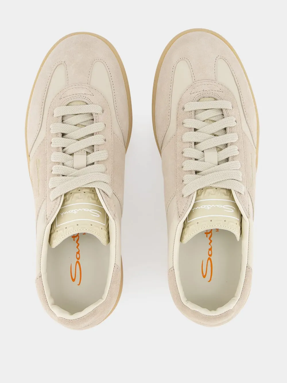 DBS Oly Beige Velvety Sneaker